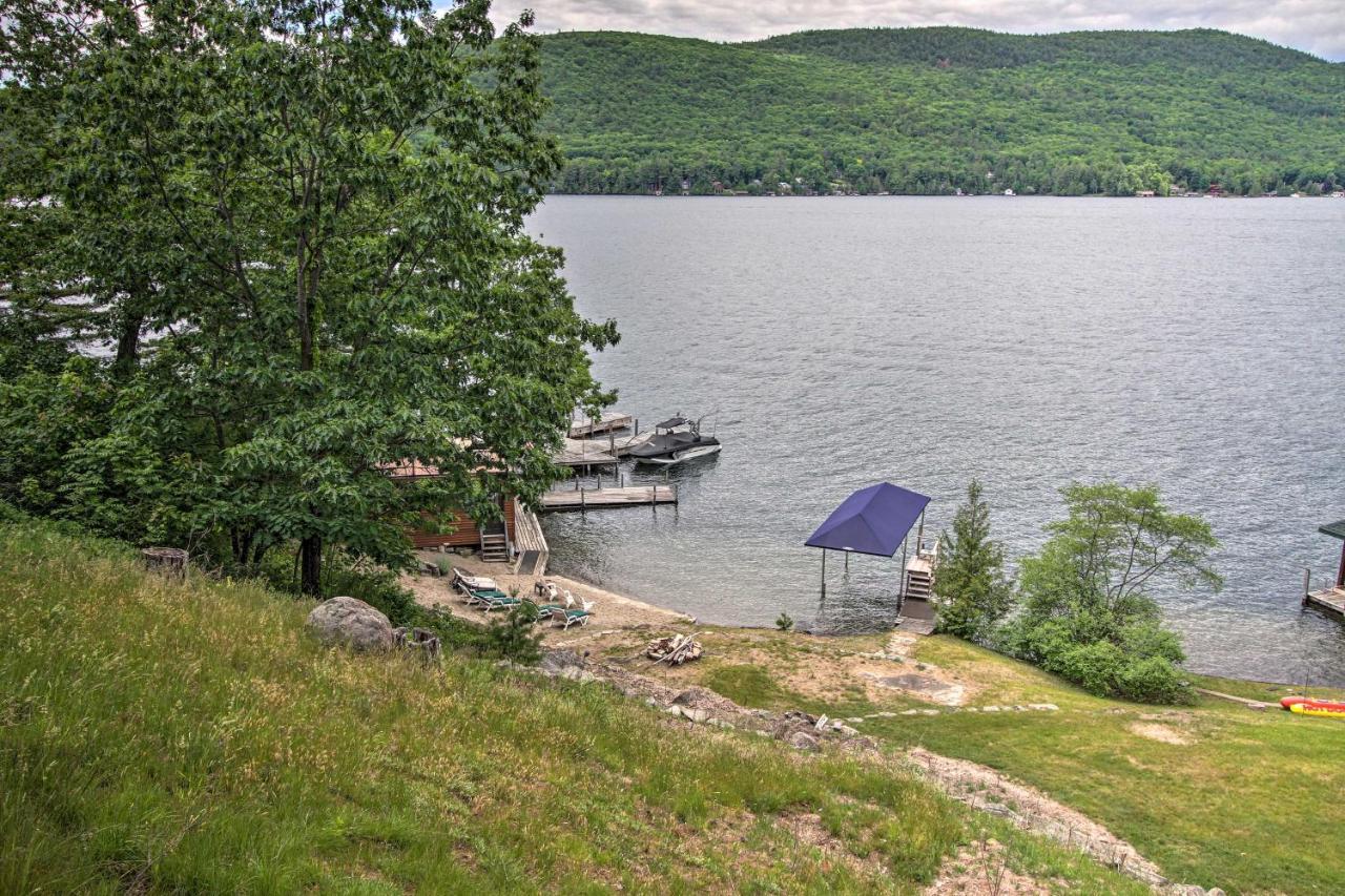 Waterfront Lake George Cabin Walk To Water Екстер'єр фото