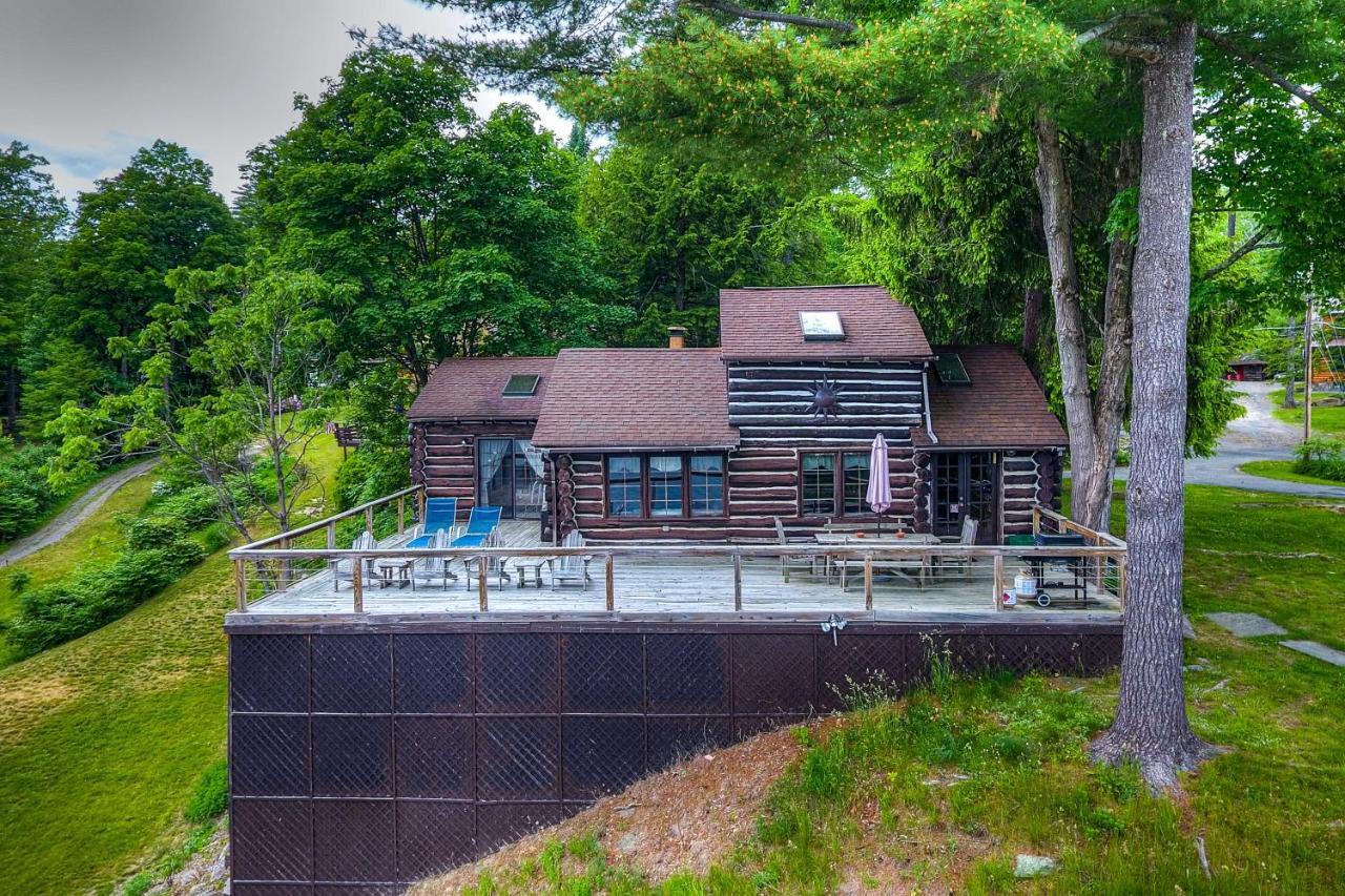 Waterfront Lake George Cabin Walk To Water Екстер'єр фото