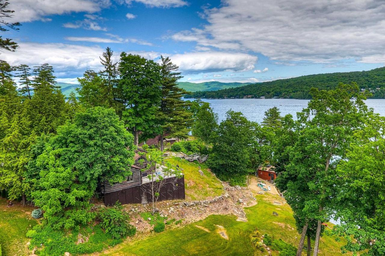 Waterfront Lake George Cabin Walk To Water Екстер'єр фото